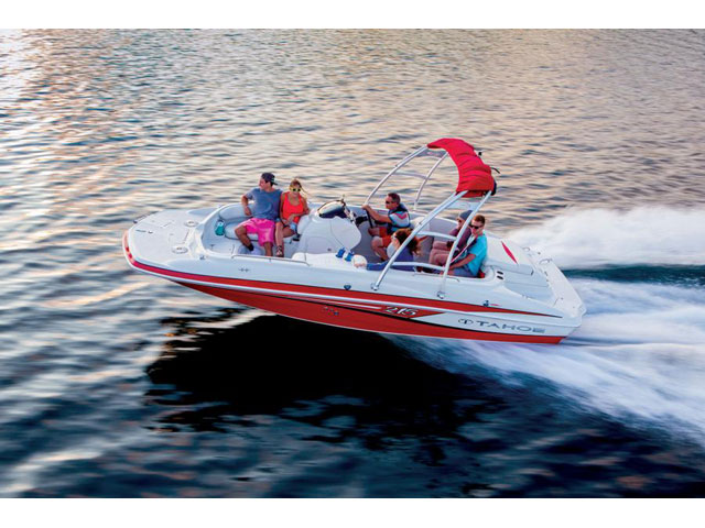 Eevelle Tahoe Deck Boat with Ski Tower