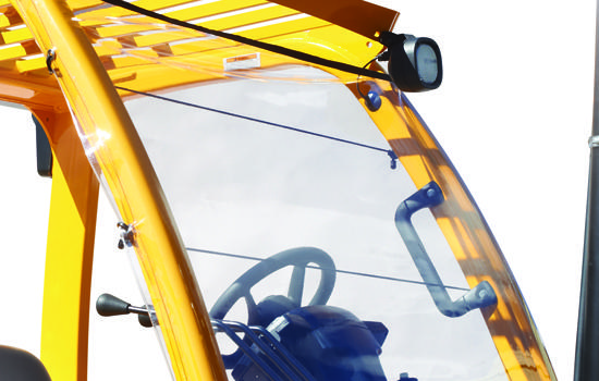 Heavy Duty Canopy For 6000-13000 Lbs Trucks Universal Forklift Cab Enclosure Cover - Waterproof Windshield Canopy For 6000-13000 Lb Trucks Forklift Windshield Cover