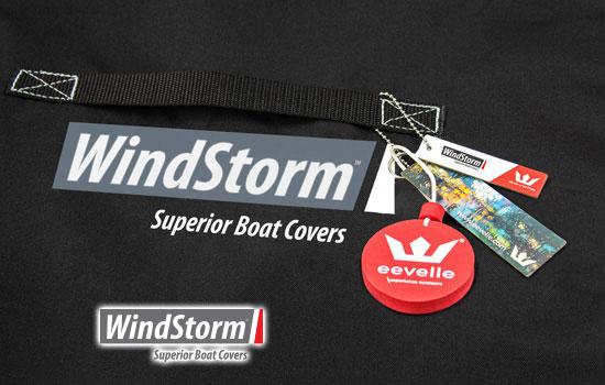 WindStorm™ boat covers are built with waterproof and breathable material