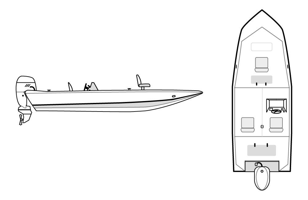BASS BOAT Jon Style 