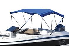 3 BowBoat Bimini Top 