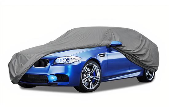 Car CoversCovers constructed from 3 layer spun-bond polypropylene fabric. Designed to fit any car 2 door, 4 door and sedan.SHOP CAR COVERS