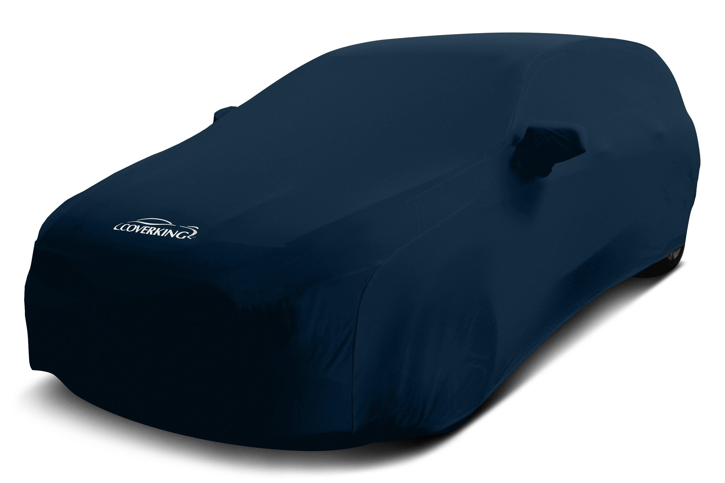 satin stretch navy blue car covers 4