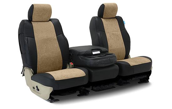 alcantara custom seat covers folded