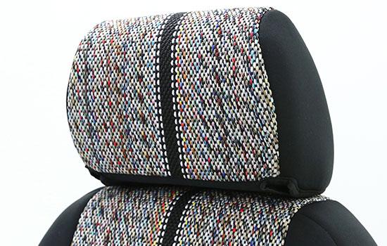 saddle blanket custom seat covers headrest