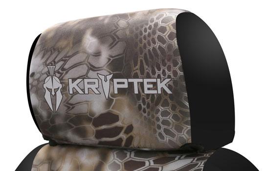 kryptek custom seat covers headrest