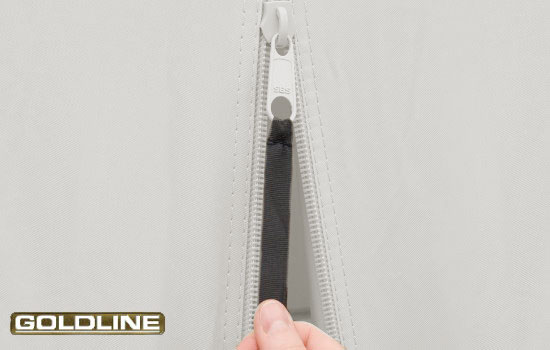 Extended pulls make zipper use simple - even in cold weather.