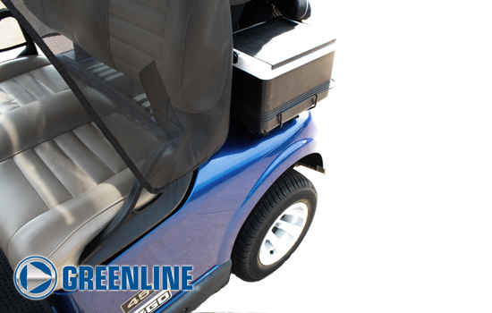 Greenline Golf Cart Shade by Eevelle side