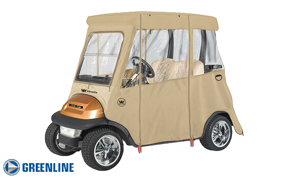 CLUBCAR PRECEDENT - 2 PASSENGER Club Car Golf Cart Enclosure 