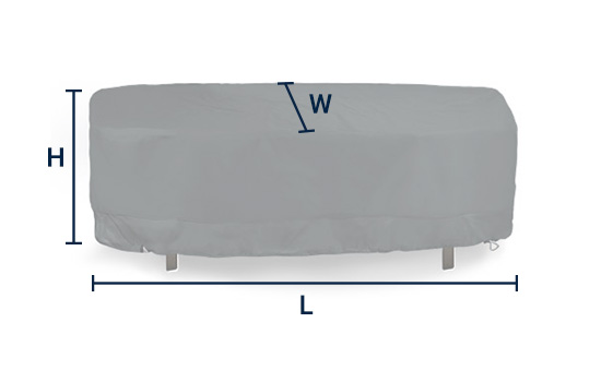 Portofino Patio Covers Rectangular Table Cover Outdoor Warehouse Portofino Patio Covers Rectangular, Rectangular Table Cover Outdoor Furniture