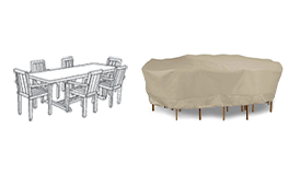 Rectangular Table Set Cover 