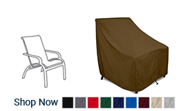 High Back Patio Chair Cover 