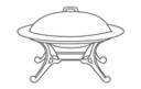 Round Firepit Cover