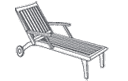 Chaise Lounge Cover	