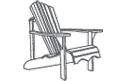 Adirondack Chair Cover	