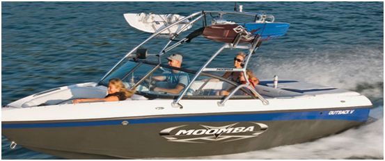 Ski Tower Boat Moomba