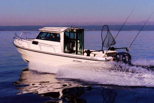 Eevelle Cuddy Cabin Boat with Hard Top