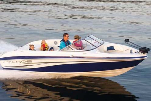 Eevelle Tahoe Ski Boat with Windshield