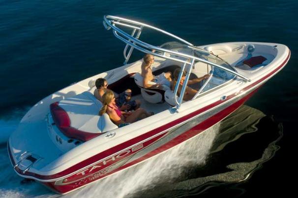 Eevelle Tahoe V Hull Runabout with ski tower