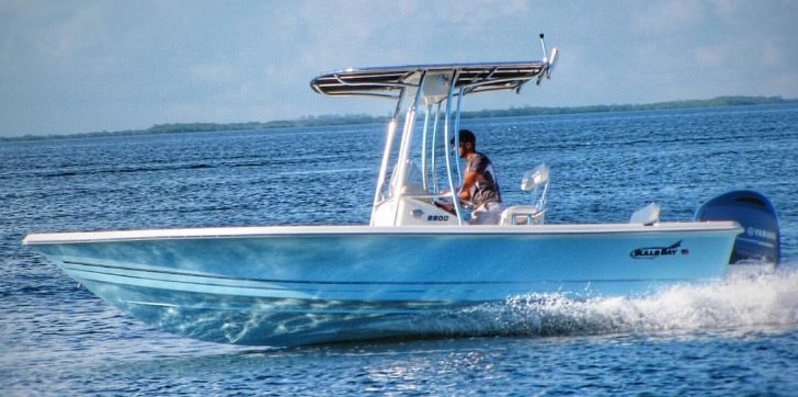 Eevelle BalaBay Bay Boat with T Top Cover