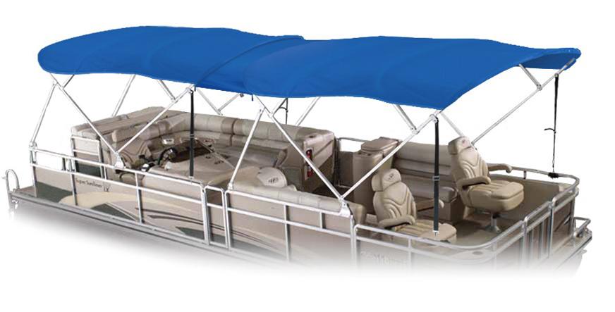 dual pontoon lt blue