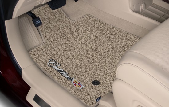 Cadillac Sideways Berber Car Mats Beige Heathered Driver