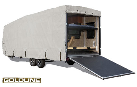 Goldline Toy Hauler RV Cover